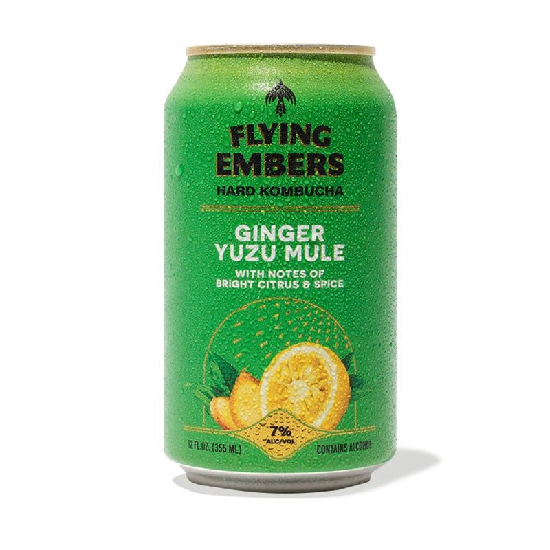 Flying Embers Ginger Yuzu Mule Hard Kombucha 6-Pack - Vintage Wine & Spirits