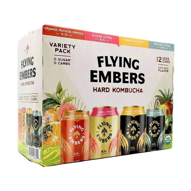 Flying Embers High ABV Heaven Hard Kombucha Variety 12-Pack - Vintage Wine & Spirits