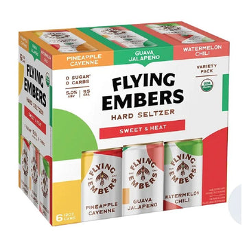 Flying Embers Sweet & Heat Hard Seltzer Variety 6-Pack - Vintage Wine & Spirits