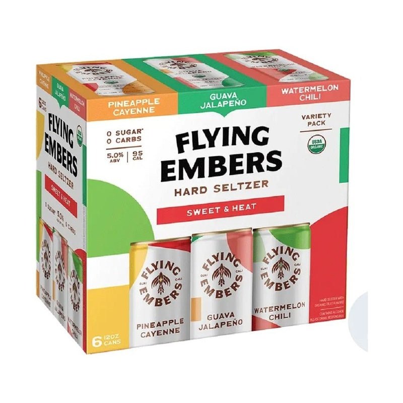 Flying Embers Sweet & Heat Hard Seltzer Variety 6-Pack - Vintage Wine & Spirits