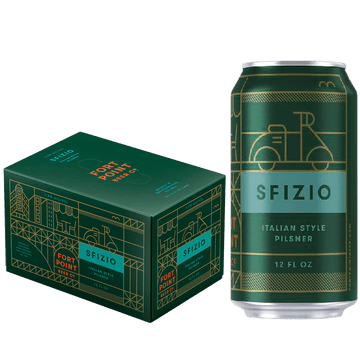 Fort Point Brewing Co. 'Sfizio Italian Pilsner" 6-Pack - Vintage Wine & Spirits