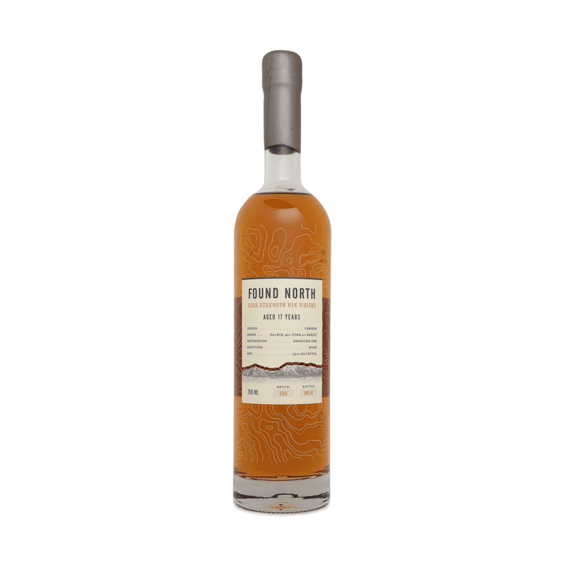 Found North 17 Year Old Batch 003 Cask Strength Canadian Whisky - Vintage Wine & Spirits