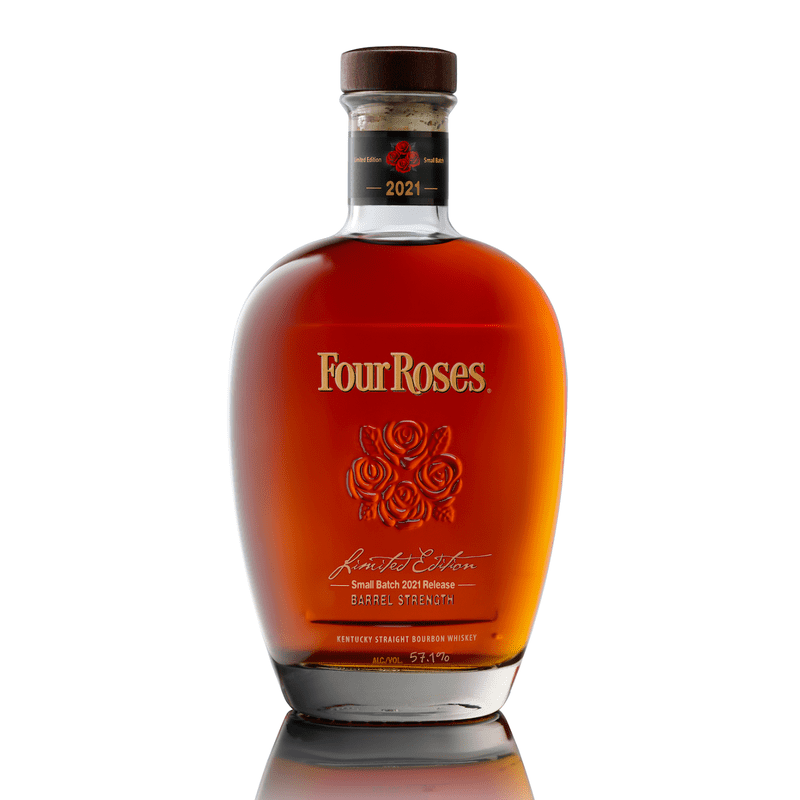 Four Roses Small Batch Barrel Strength Kentucky Straight Bourbon Whiskey 2021 Limited Edition - Vintage Wine & Spirits