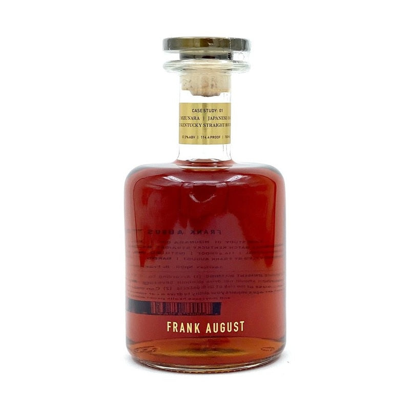Frank August Mizunara Japanese Oak Small Batch Kentucky Straight Bourbon Whiskey - Vintage Wine & Spirits