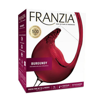 Franzia Burgundy Boxed Red Wine - 5L Highlights - Vintage Wine & Spirits