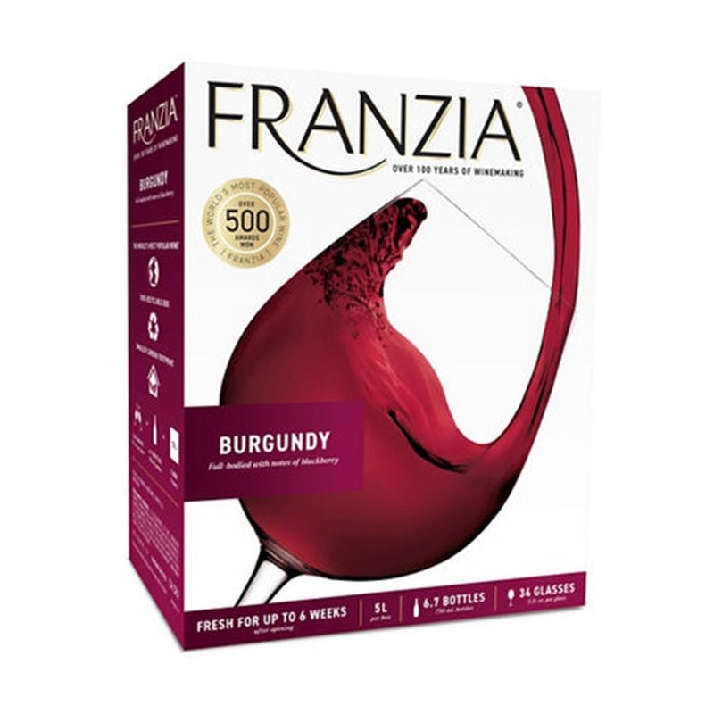 Franzia Burgundy Boxed Red Wine - 5L Highlights - Vintage Wine & Spirits