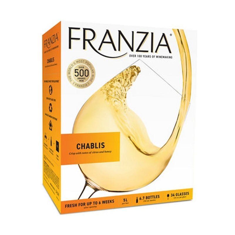 Franzia Chablis 5L Boxed White Wine for Fresh Serving - Vintage Wine & Spirits