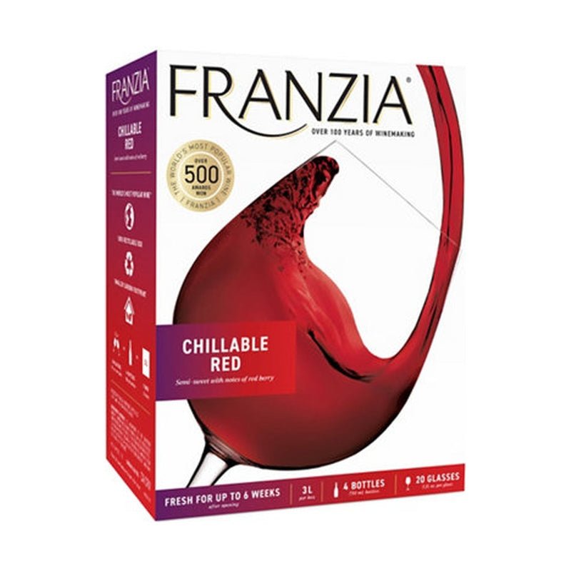 Franzia Chillable Red Boxed Wine - 3L - Vintage Wine & Spirits