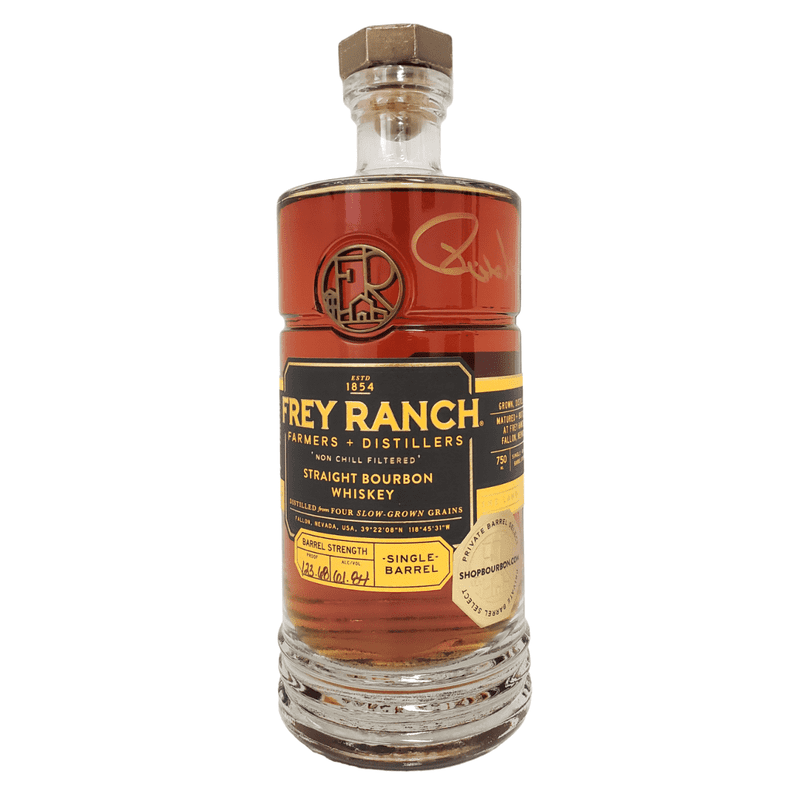 Frey Ranch Bourbon 'Private Selection' Signed By Head Distiller - Vintage Wine & Spirits