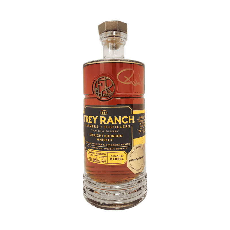 Frey Ranch Bourbon 'Private Selection' Signed By Head Distiller - Vintage Wine & Spirits