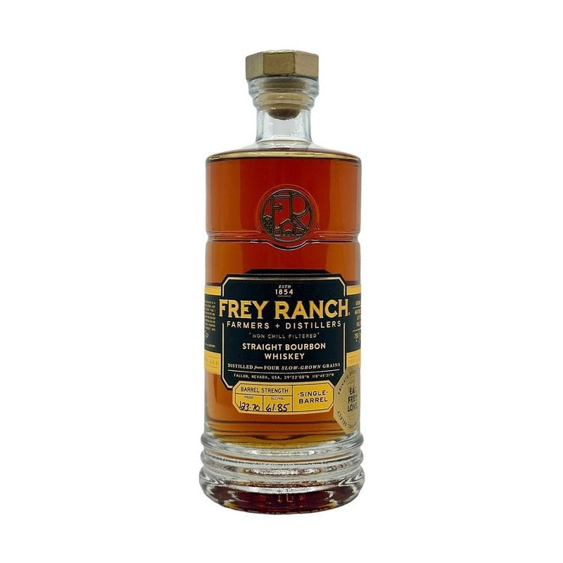 Frey Ranch Single Barrel 'Eat. Frey. Love' Straight Bourbon Whiskey - Vintage Wine & Spirits