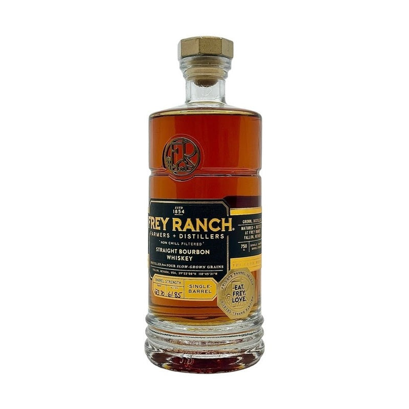 Frey Ranch Single Barrel 'Eat. Frey. Love' Straight Bourbon Whiskey - Vintage Wine & Spirits