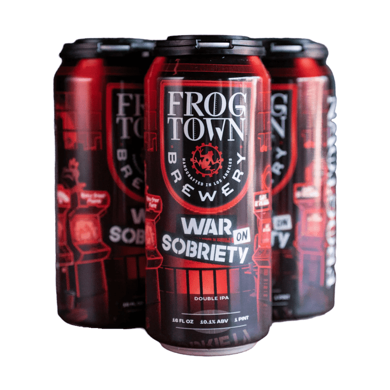 Frogtown Brewery 'War on Sobriety' DIPA Beer 4-Pack - Vintage Wine & Spirits