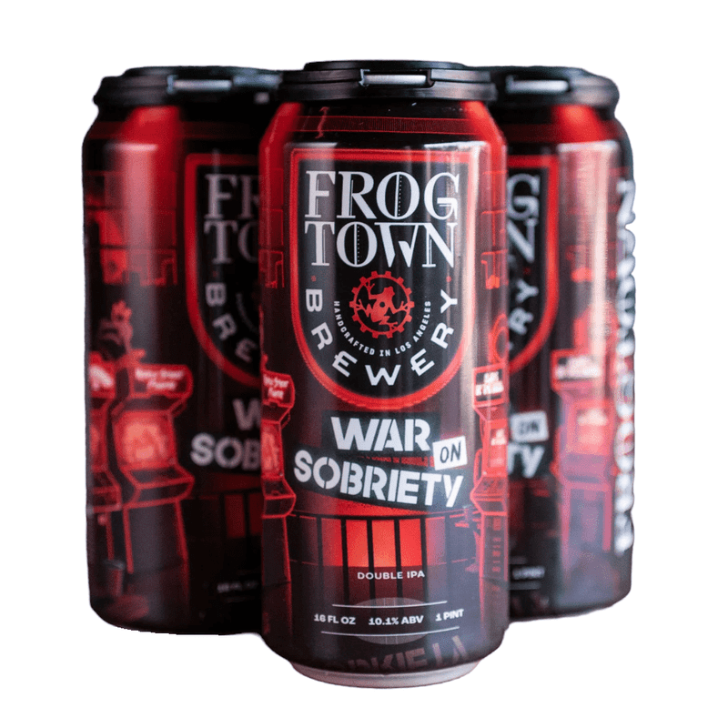 Frogtown Brewery 'War on Sobriety' DIPA Beer 4-Pack - Vintage Wine & Spirits