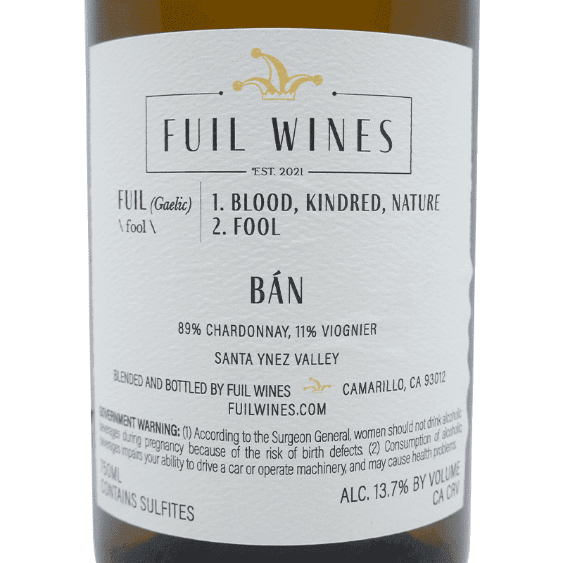 Fuil Ban Santa Ynez White Blend NV - Vintage Wine & Spirits
