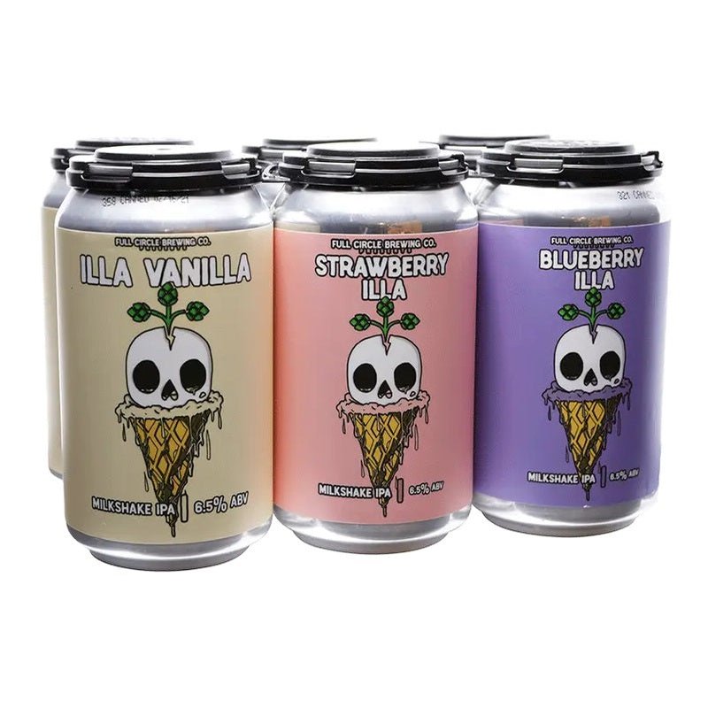 Full Circle Brewing Co. Illa Mixed Milkshake IPA Beer 6-Pack - Vintage Wine & Spirits