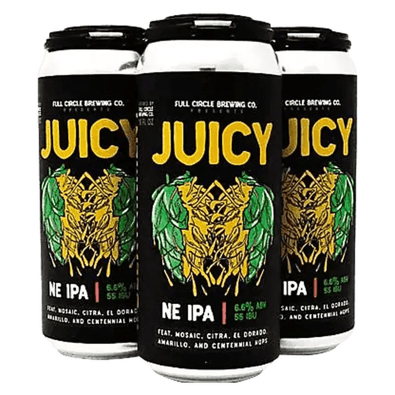 Full Circle Brewing Co. 'Juicy Hazy IPA' 4-Pack - Vintage Wine & Spirits