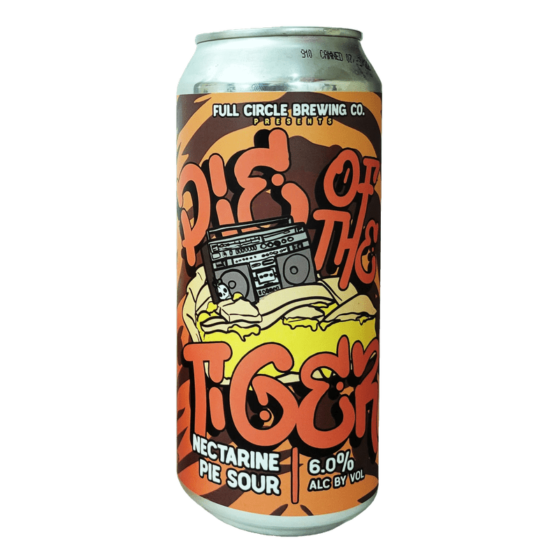 Full Circle Brewing Co. 'Pie of The Tiger' Nectarine Sour Ale Beer Single Can - Vintage Wine & Spirits