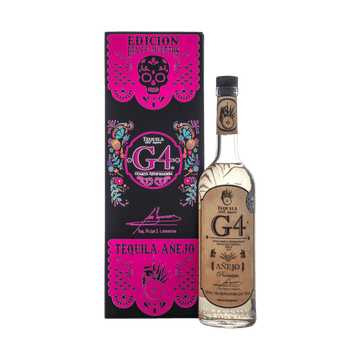 G4 Día de Muertos Añejo Tequila Black Box - Vintage Wine & Spirits