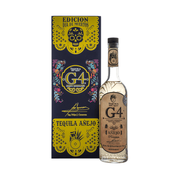 G4 Día de Muertos Añejo Tequila Purple Box - Vintage Wine & Spirits