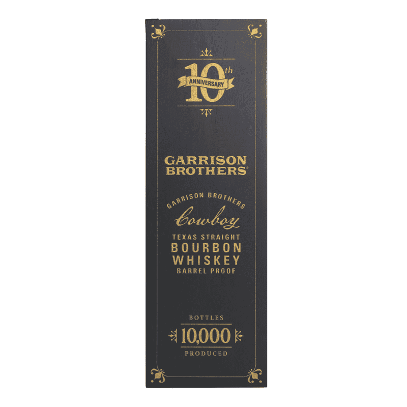 Garrison Brother's 2024 Cowboy Bourbon 10th Anniversary - Vintage Wine & Spirits