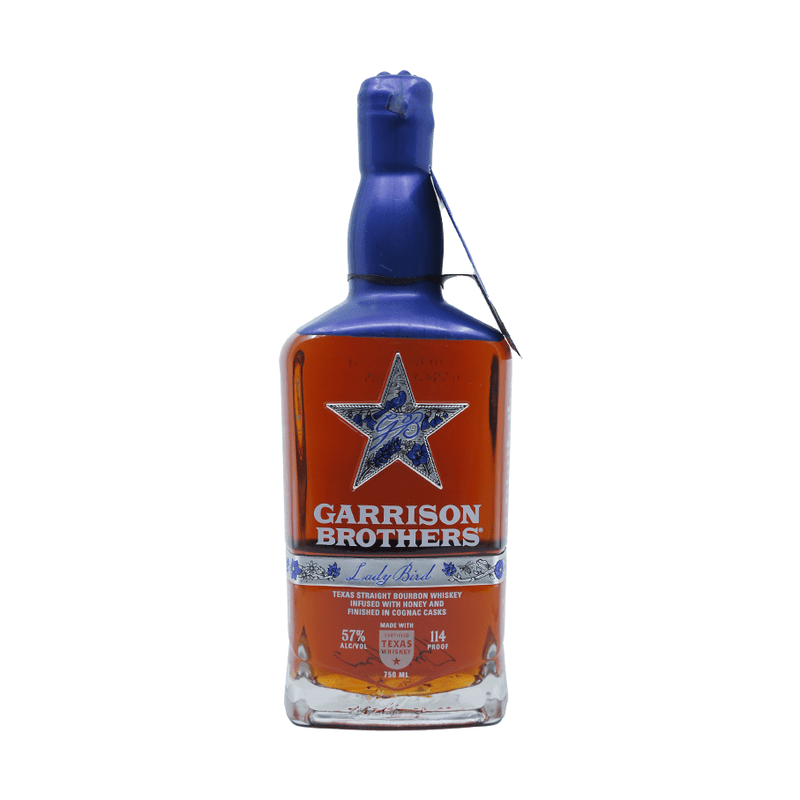 Garrison Brothers 'Lady Bird' Honey-Infused Cognac Cask Finish Texas Straight Bourbon Whiskey 2025 Edition - Vintage Wine & Spirits