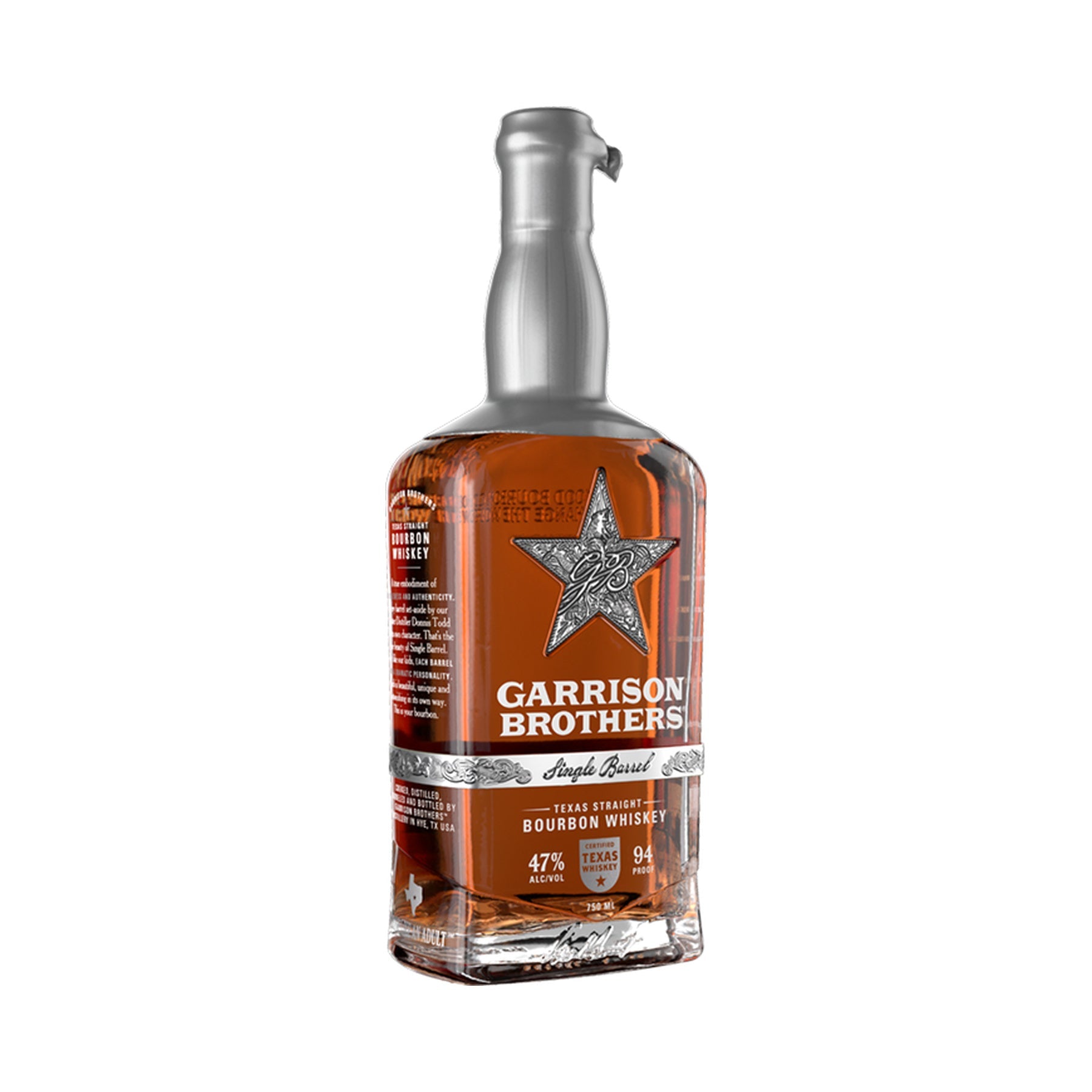 Garrison Brothers Single Barrel Bourbon 750ml - Vintage Wine & Spirits