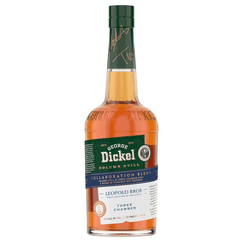 George Dickel x Leopold Bros. Column Still & Three Chamber Collaboration Blend Rye Whiskey - Vintage Wine & Spirits