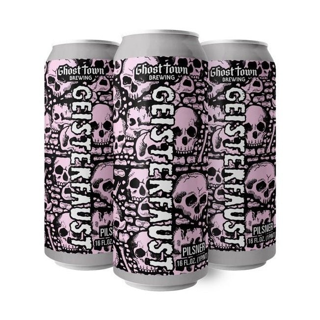 Ghost Town Brewing 'Geisterfaust' Pilsner Beer 4-Pack - Vintage Wine & Spirits