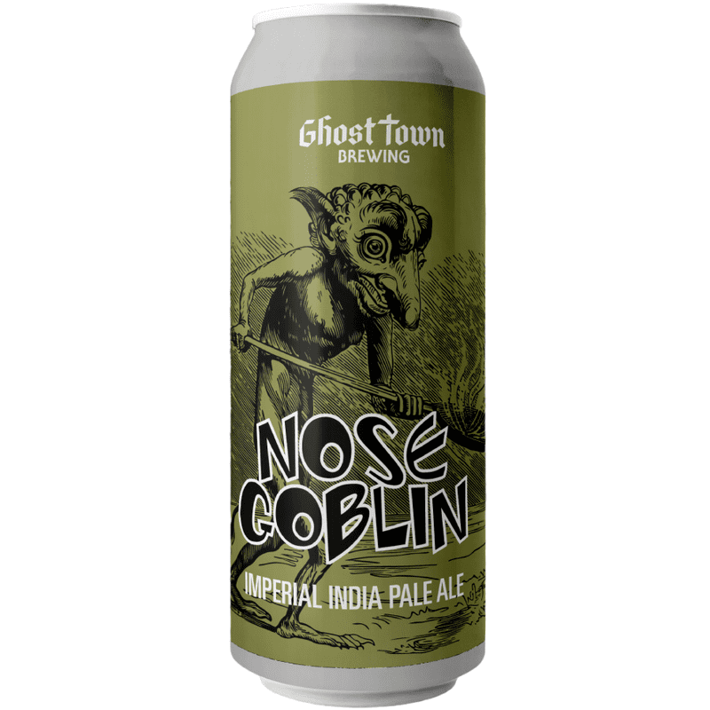 Ghost Town Brewing 'Nose Goblin' Imperial IPA Beer 4-Pack - Vintage Wine & Spirits