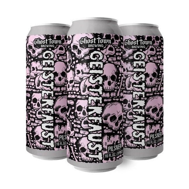 Ghost Town Brewing 'Geisterfaust' Pilsner Beer 4-Pack - LoveScotch.com