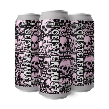 Ghost Town Brewing 'Geisterfaust' Pilsner Beer 4-Pack - LoveScotch.com