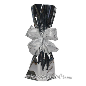 Gift Bag - Silver Mylar - Vintage Wine & Spirits