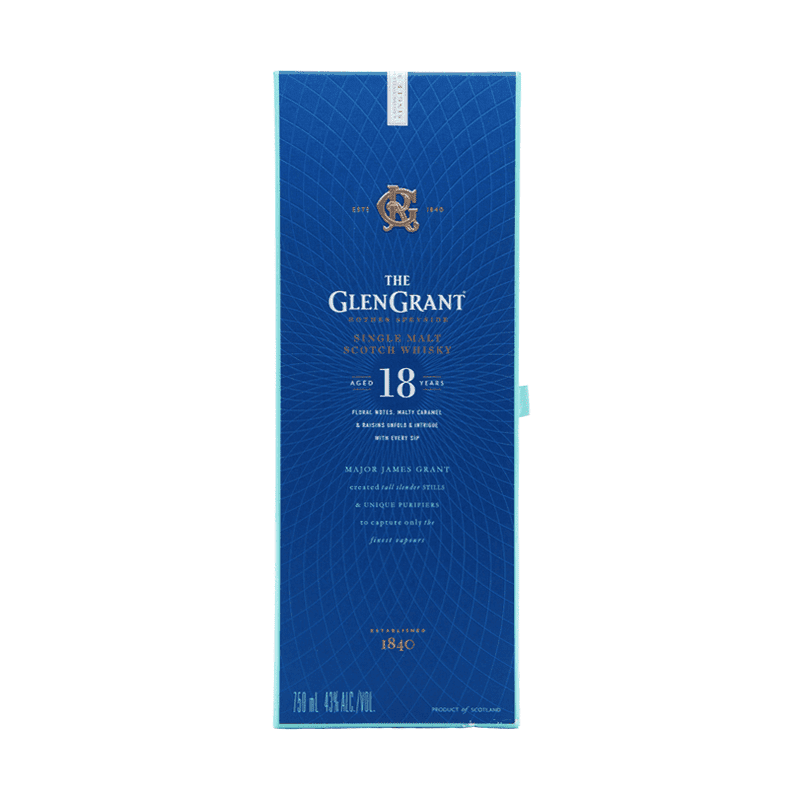 Glen Grant 18 Year Old Rothes Speyside Rare Edition Single Malt Scotch Whisky - Vintage Wine & Spirits