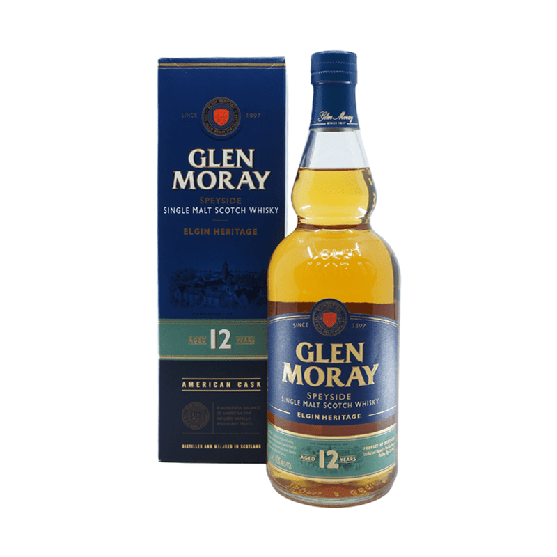 Glen Moray 12 Year Old Heritage Speyside Single Malt Scotch Whisky - Vintage Wine & Spirits