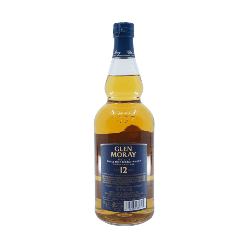 Glen Moray 12 Year Old Heritage Speyside Single Malt Scotch Whisky - Vintage Wine & Spirits