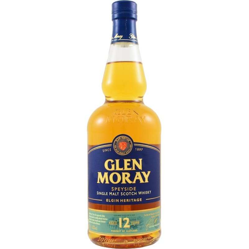Glen Moray 12 Year Old Heritage Speyside Single Malt Scotch Whisky - Vintage Wine & Spirits