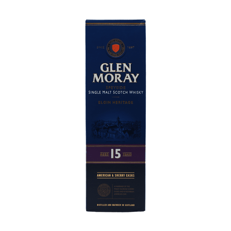 Glen Moray 15 Year Old Heritage Speyside Single Malt Scotch Whisky - Vintage Wine & Spirits