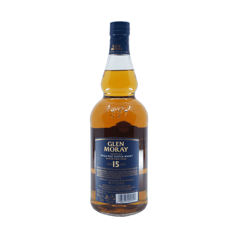 Glen Moray 15 Year Old Heritage Speyside Single Malt Scotch Whisky - Vintage Wine & Spirits