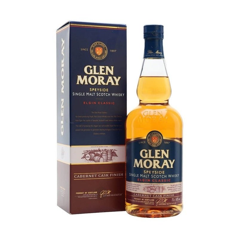 Glen Moray Classic Cabernet Cask Finish Speyside Single Malt Scotch Whisky - Vintage Wine & Spirits