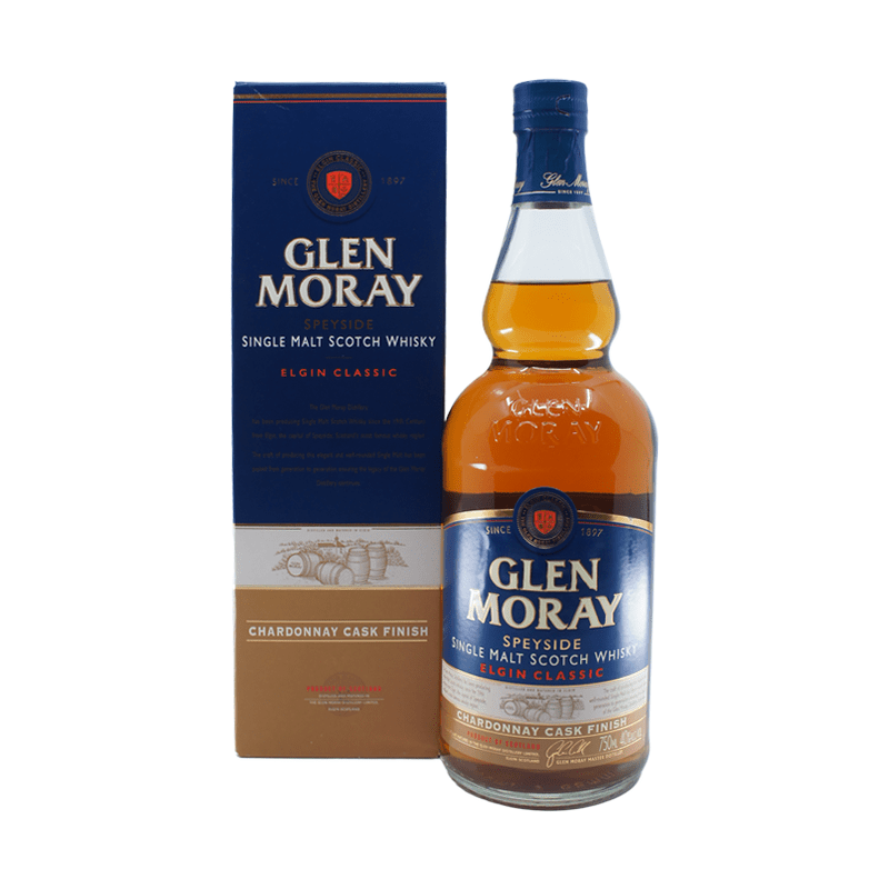 Glen Moray Classic Chardonnay Cask Finish Speyside Single Malt Scotch Whisky - Vintage Wine & Spirits