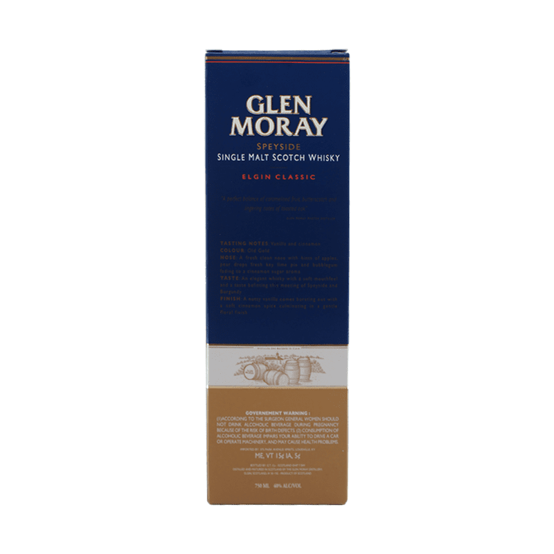 Glen Moray Classic Chardonnay Cask Finish Speyside Single Malt Scotch Whisky - Vintage Wine & Spirits