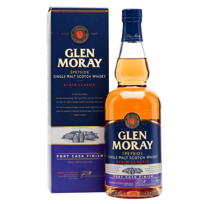 Glen Moray Classic Port Cask Finish Speyside Single Malt Scotch Whisky - Vintage Wine & Spirits