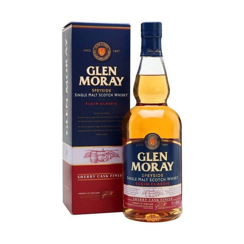 Glen Moray Classic Sherry Cask Finish Speyside Single Malt Scotch Whisky - Vintage Wine & Spirits