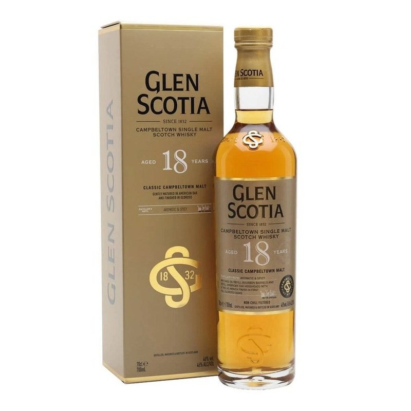 Glen Scotia 18 Year Old Single Malt Scotch Whisky 700ml - Vintage Wine & Spirits