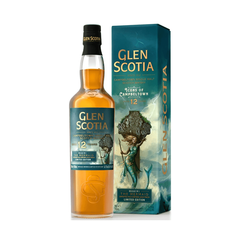 Glen Scotia 'The Mermaid' 12 Year Old Single Malt Scotch Whisky - Vintage Wine & Spirits