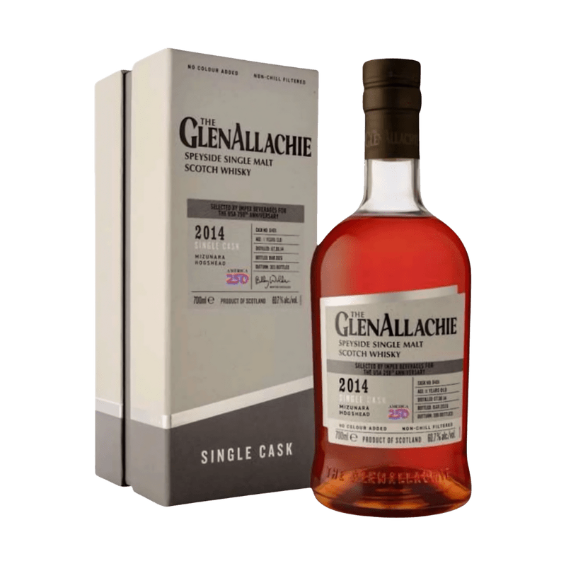 GlenAllachie 2014 11 Year Mizunara Cask Finish Single Cask #8481 - Vintage Wine & Spirits