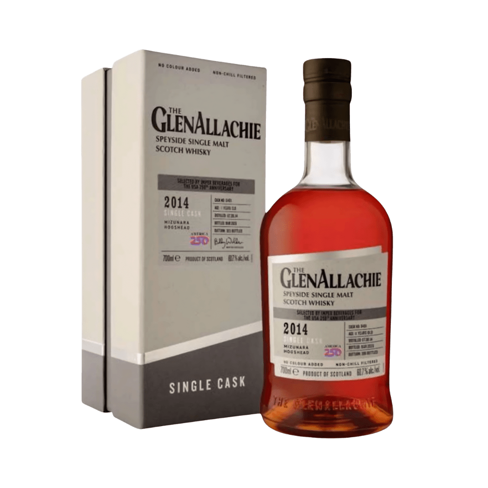 GlenAllachie 2014 11 Year Mizunara Cask Finish Single Cask #8481 - Vintage Wine & Spirits