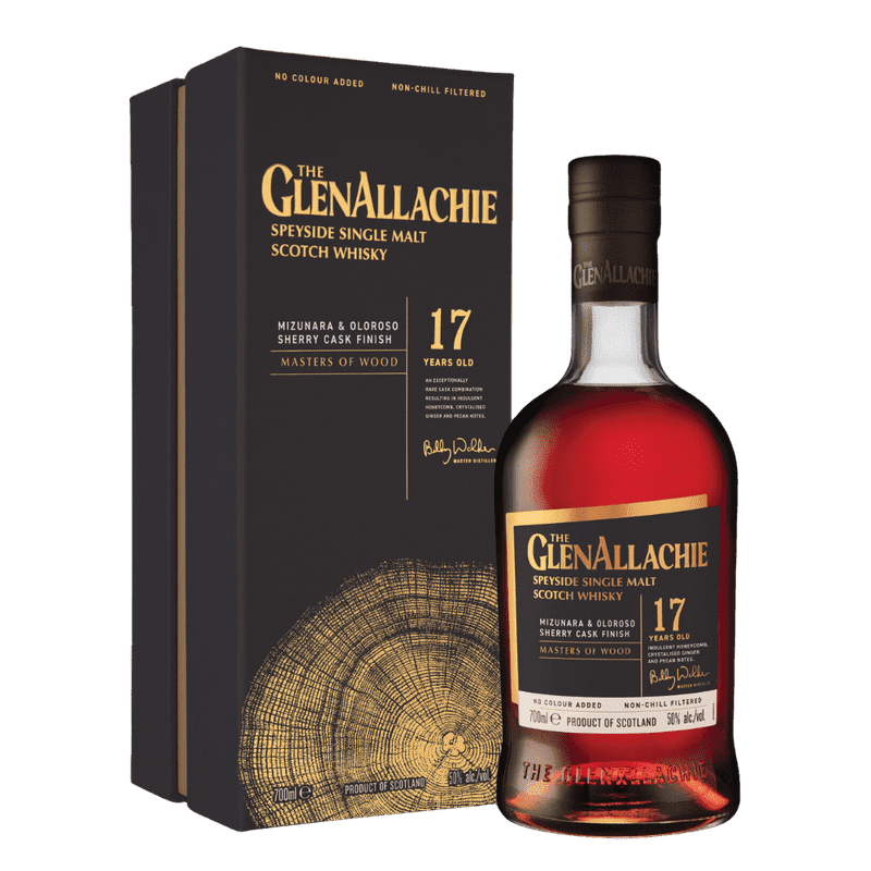 GlenAllachie Masters of Wood 17 Year Old Mizunara & Oloroso Cask Finish Single Malt Scotch Whisky Pre-Order - Vintage Wine & Spirits