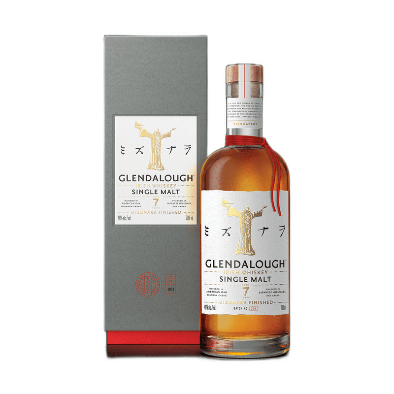 Glendalough 7 Year Old Mizunara Cask Single Malt Irish Whiskey - Vintage Wine & Spirits